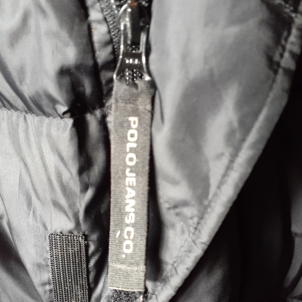 Mens 'POLO' Black Lightweight Jacket SZ XXL - Picture 5 of 5